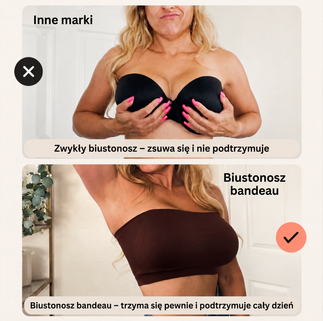 Biustonosz bandeau Molliva