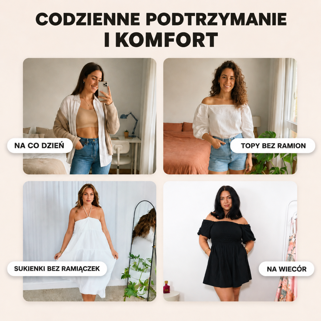 Biustonosz bandeau Molliva